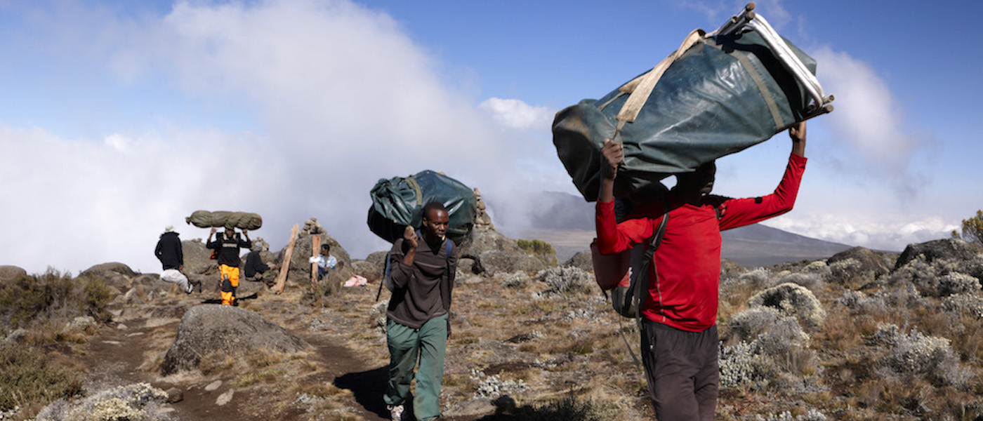 porters carrying bags
