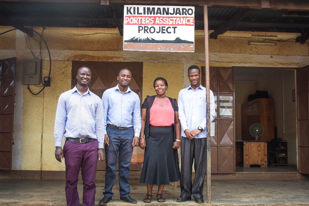 KPAP staff in front of their office
